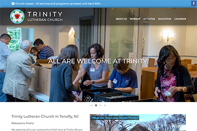 Trinity Lutheran home page