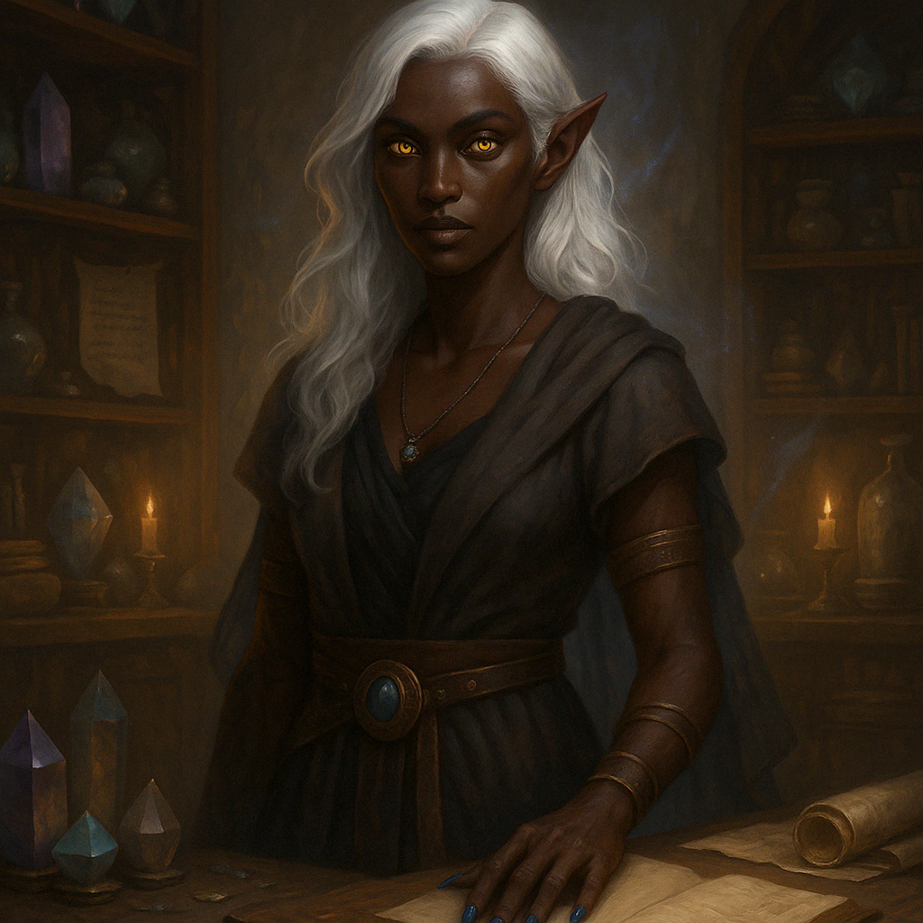 Farrah, a Velari elf